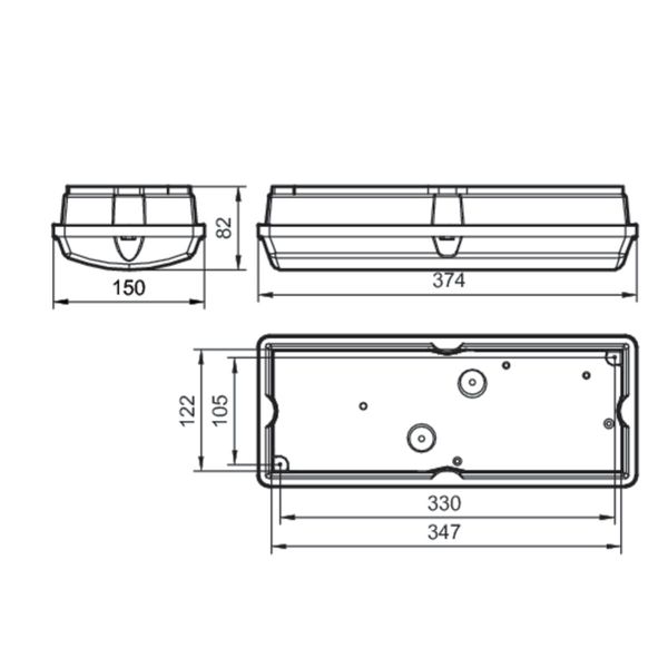 WL055V LED6S/840 PSU WH image 2