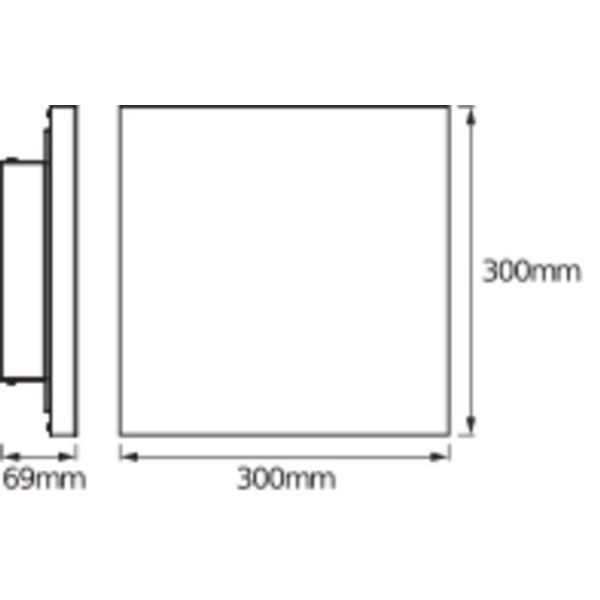 SMART+ Planon Frameless TW and Multicolor 300x300mm RGB + TW image 3