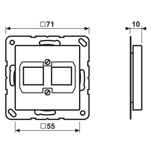 Centre plate A569-21ACSWW image 6