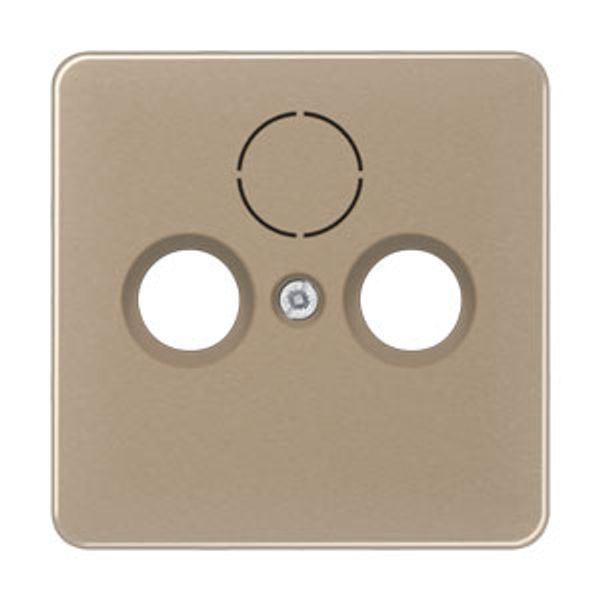 Center plate for TV-FM-SAT sockets CD561SATGB image 1