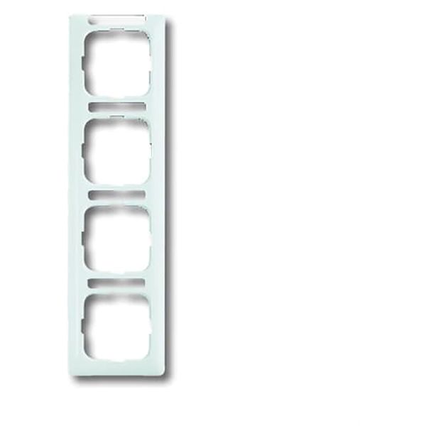 1724 NSKA-214 Cover Frame SI/Reflex SI Alpine white image 1