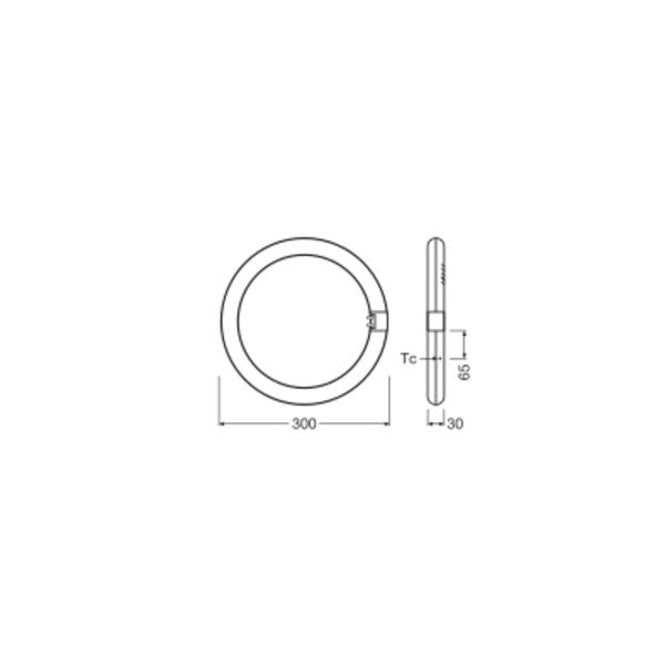 LED TUBE T9 EM V 18.3W 830 G10Q image 8