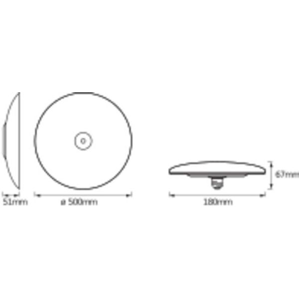 TIBEA E27 Tunable White Ceiling Tunable White image 3