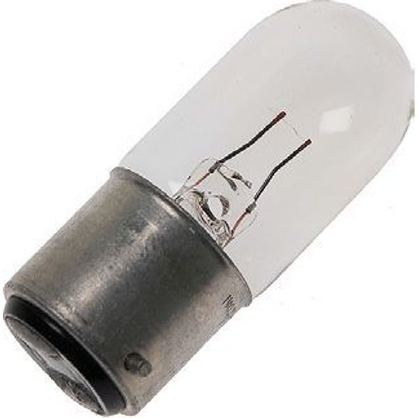 Ba22d T22x60 1V 180-310mA 1Khrs Clear Current indicator lamp image 1