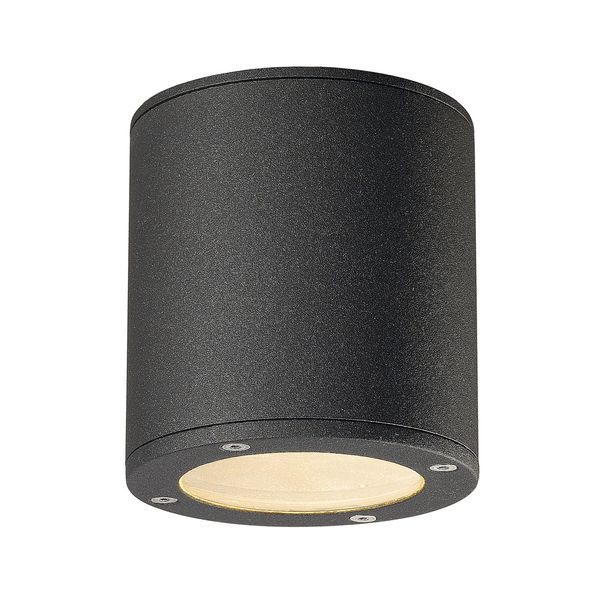 SITRA CEILING luminaire, GX53, max. 9W, round, black image 1