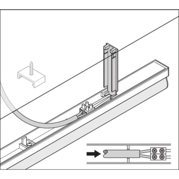 LINEAR COMPACT BATTEN 1500 25 W 3000 K image 10