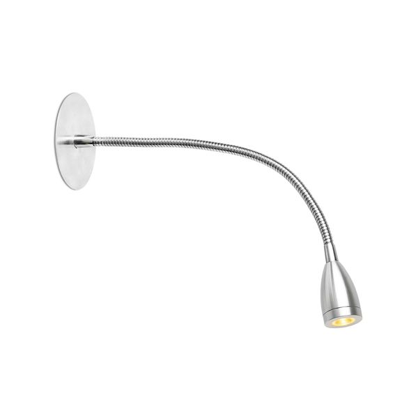 LOKE-3 CHROME RECESSED LAMP 3W 3000K image 1