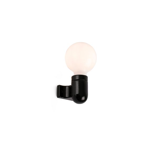 SERA WALL LAMP BLACK 1L E27 image 1