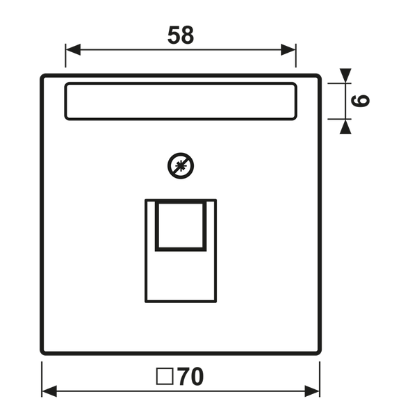 Centre pl.f mod. jack sockets LS969-1NAUAWW image 6