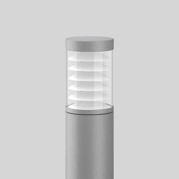 MEGA TOWER F, 18 W, 1600 lm, 840, silver, on/off Bollards, D 156 H 120 image 2