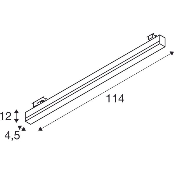 SIGHT TRACK 3 37W 3000lm 120ø ?90 220-240V 3/4K IP20 grey image 2