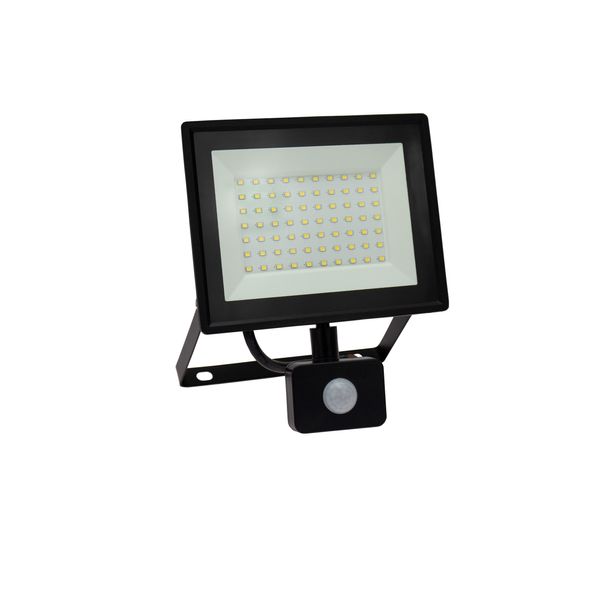 NOCTIS LUX 3 FLOODLIGHT 50W NW 230V IP44 180x215x53mm BLACK with PIR sensor image 7