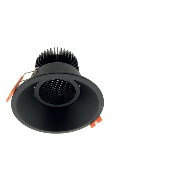 LED Downlight 95 WW (Warm White), White, IP43 image 2