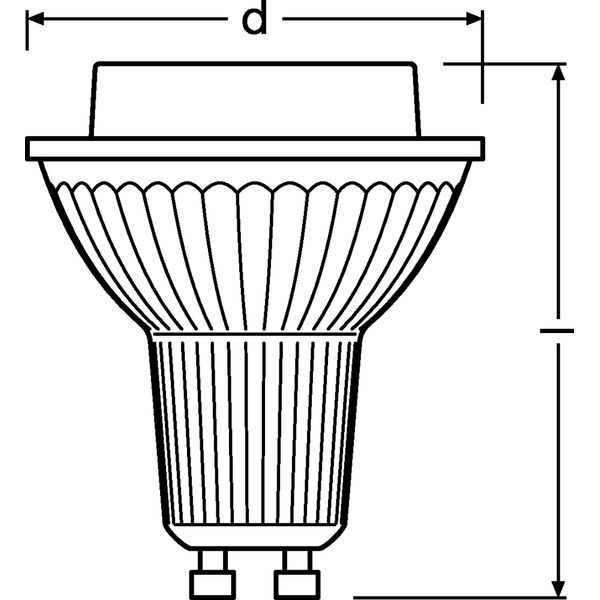 PARATHOM® PRO PAR16 80 36 ° 9.5 W/4000 K GU10 DIM image 3