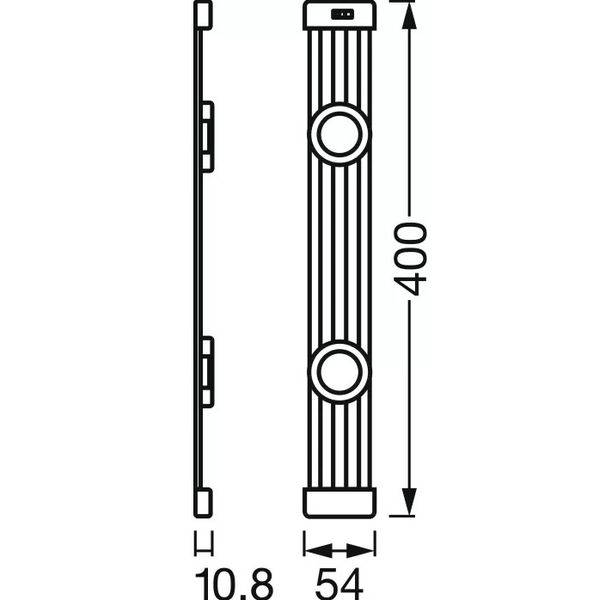 LINEAR LED MAGNET 2 Spot Sensor 7W DIM image 3