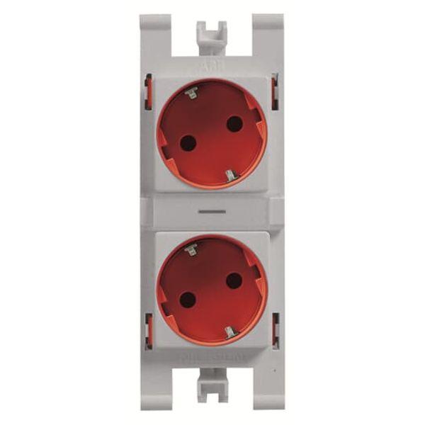 T1088 RP T1088 RP - Duplex Schuko socket outlet image 1