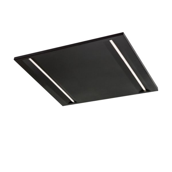 ALGINE LINE LED 230V 44W 120lm/W IP20 600x600mm NW CEILING PANEL BLACK image 13