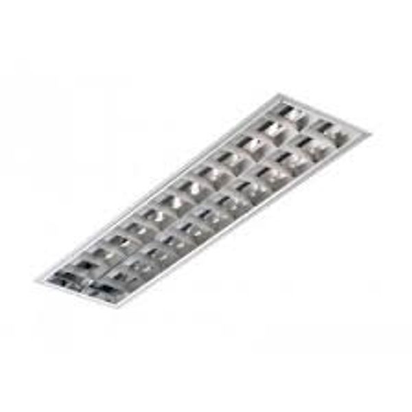 Luminaire 2*18W z/a  EVG  IP20 Zext image 1