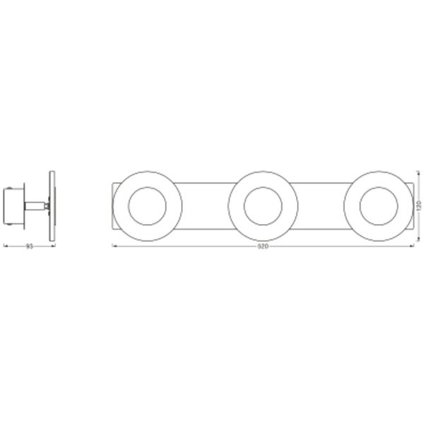 SMART+ WIFI ORBIS WALL WAVE 520mm TW image 9