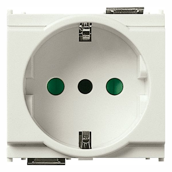 2P+E 16A P30 outlet white image 1