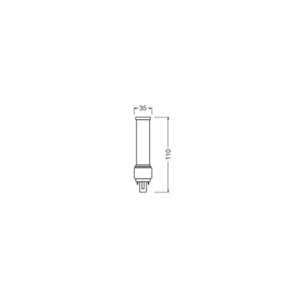 DULUX LED D EM & AC MAINS V 5W 840 G24D-1 image 8