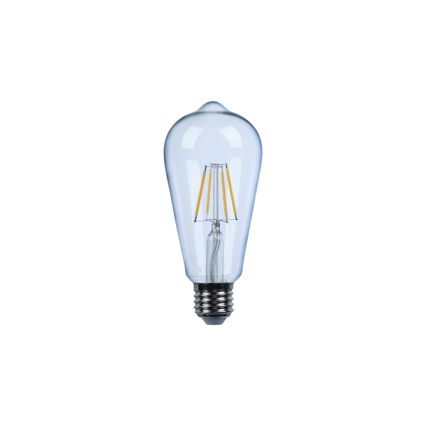 LED-E-ST64-FILA-E27-7W-DIM-2700K-CL image 2