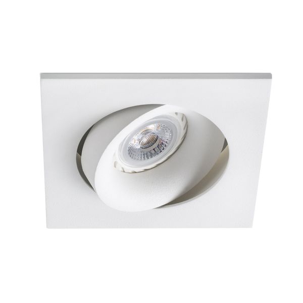 ARGON ADJUSTABLE WHITE RECESSED LAMP GU10 43402 image 2