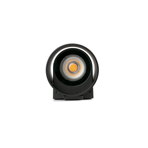 KOV BLACK ROUND WALL L LED 6W 2700K 34° image 1