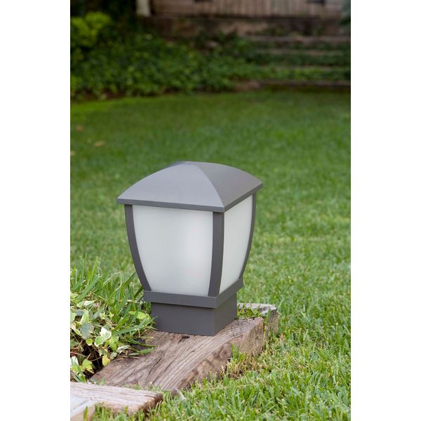 WILMA DARK GREY POST LAMP 1 X E27 100W image 2