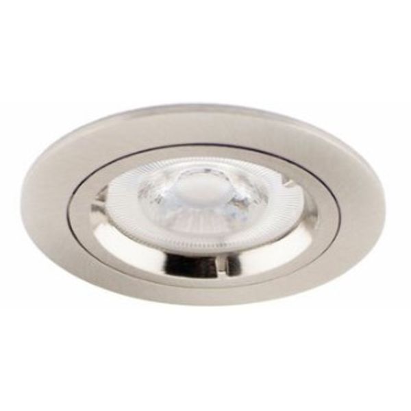 Downlight 3.8W 3000k Satin Nickel IP65 DL114SN image 1