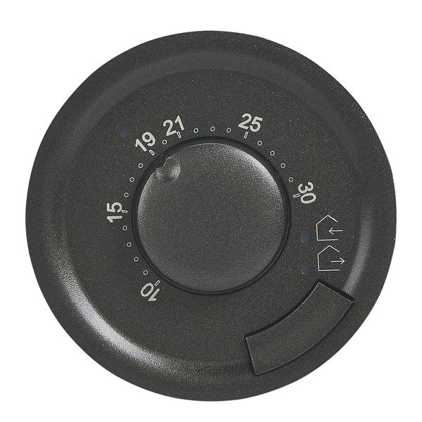 HV AC THERMOSTAT COVER GRAPHITE image 2