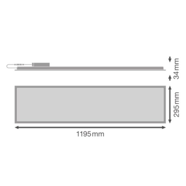 PANEL COMPACT 1200 33W 840 image 15