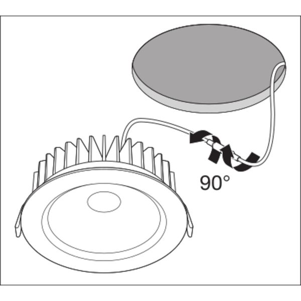 SPOT FIREPROOF DIM 8 W 4000 K IP65/IP20 SI image 13