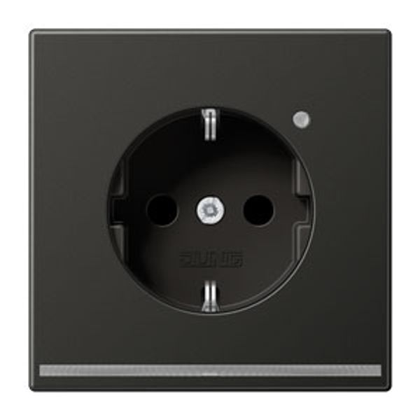 Schuko socket with LED pilot light AL1520-OANLNW image 4