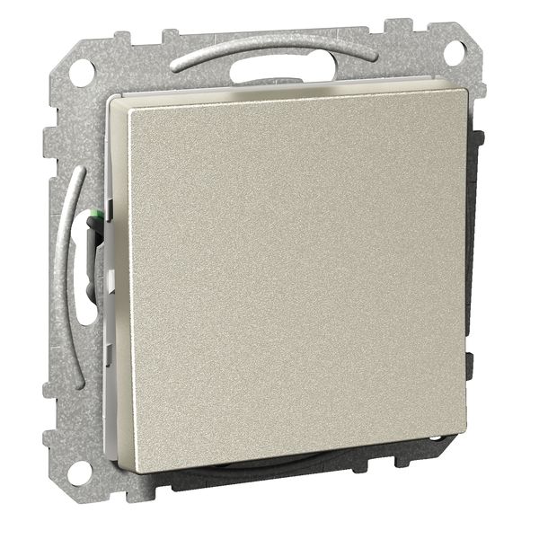 Exxact rocker switch 2-way screwless metallic image 2