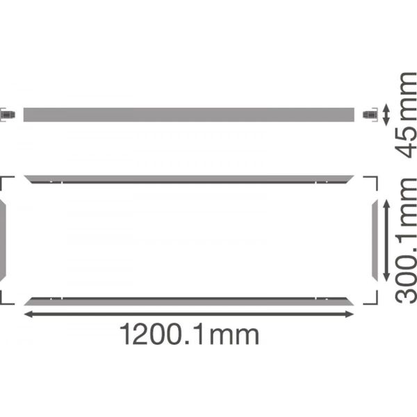 Panel 1200 Surface Mount Kit Value image 2