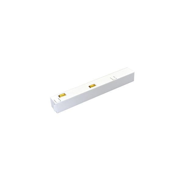 Magnetic Track Rail  Power Feed White image 1