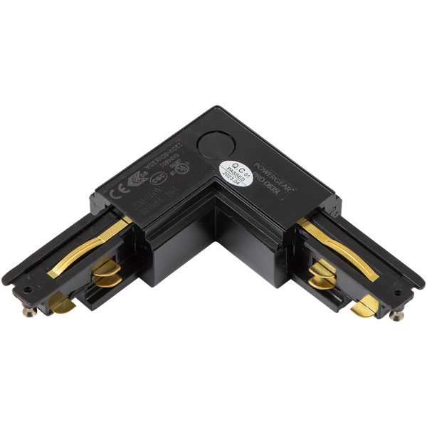 Primo Three Circuit L Connector Left Black image 5