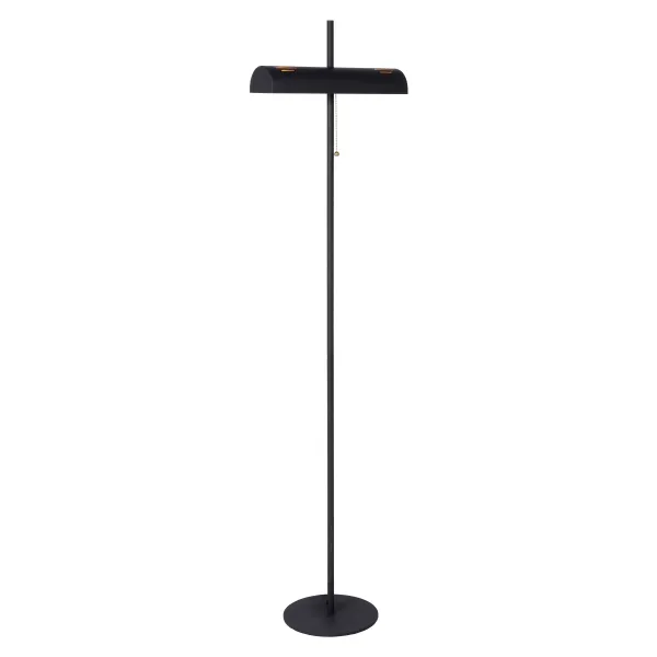 Lucide GLENDALE - Floor lamp - 2xE27 - Black image 1