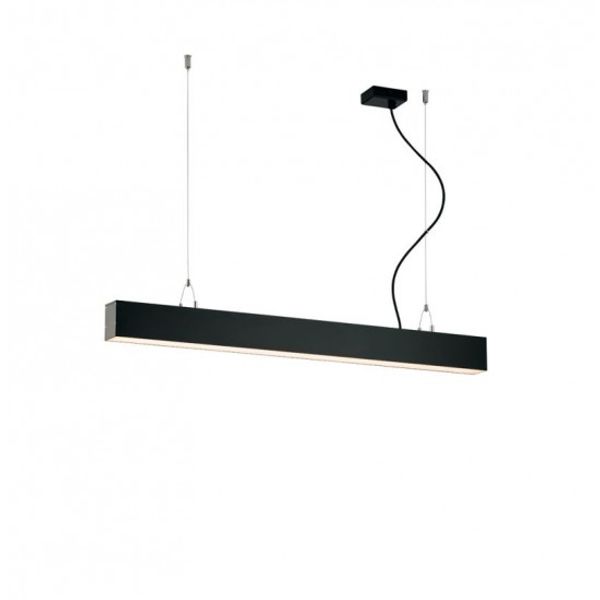 Linear Suspended Direct+Indirect L580 3000K Black image 1