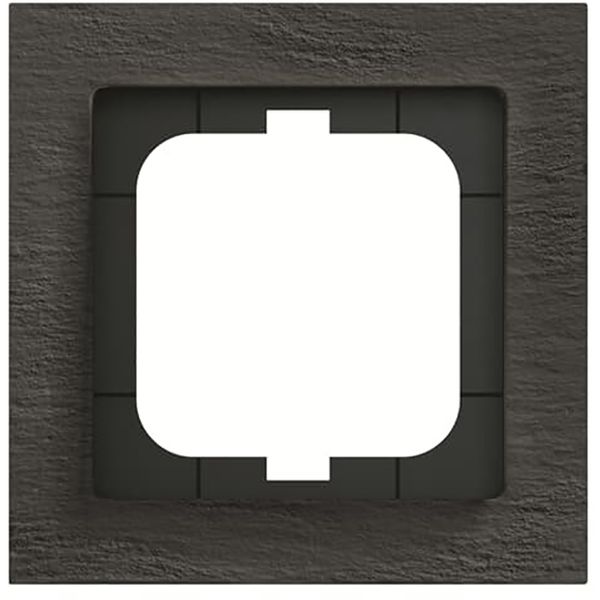 1721-290 Cover Frame Busch-axcent® slate grey image 1