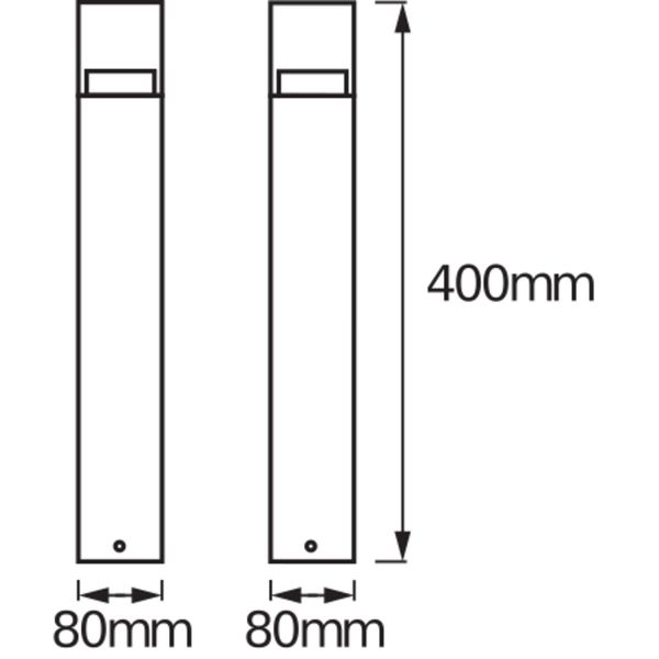 ENDURA STYLE CRYSTAL 40CM Post 4.5W image 5