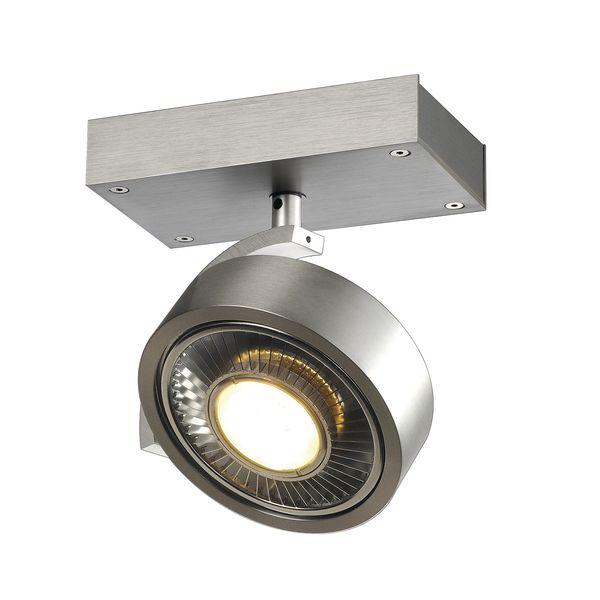 KALU 1 QPAR ceiling light, alu brushed. ES111, max. 75W image 3