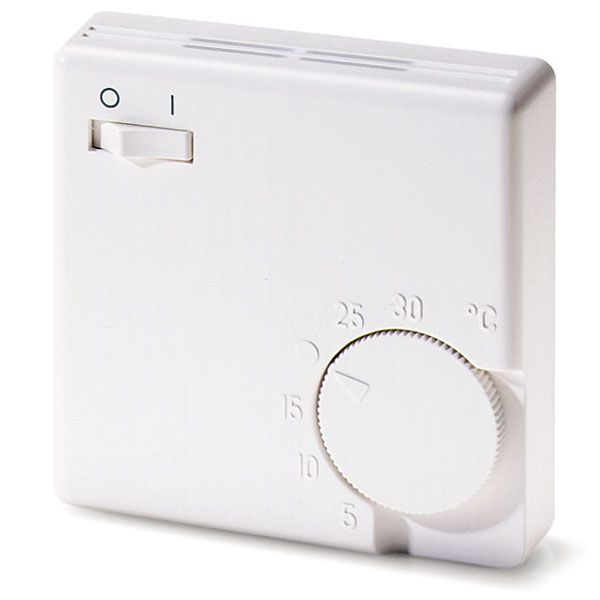 Room controller, 5-30C, AC 230V, 1NC, 16A, on/off image 1