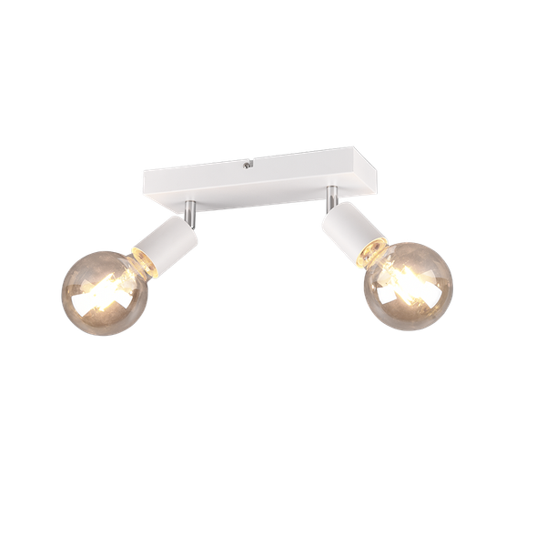 Vannes spotlight 2-pc E27 matt white image 1