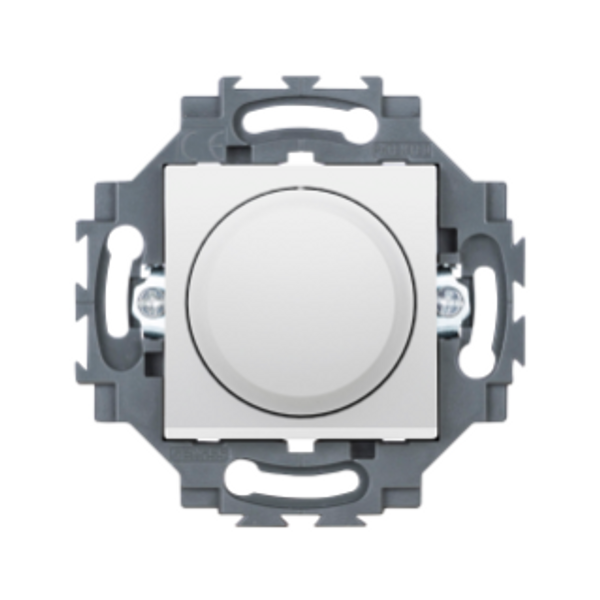 UNIVERSAL ROTATING ELECTRONIC REGULATOR - 230V ac 50 Hz - WHITE - DAHLIA image 1