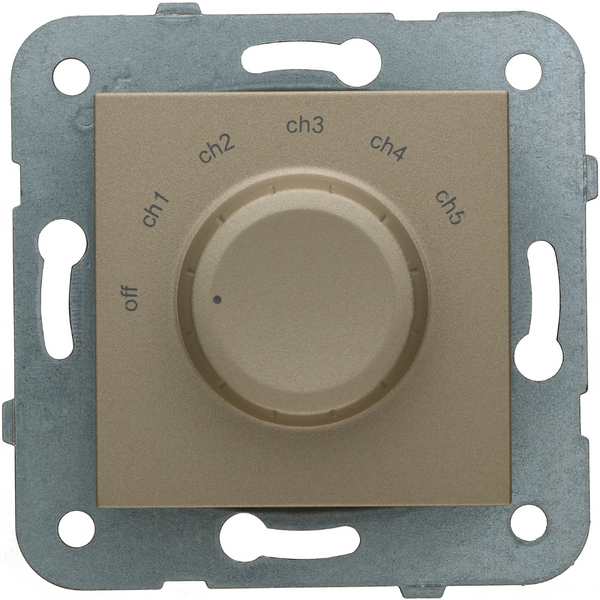 Novella-Trenda Bronze Channel Selection Switch image 1