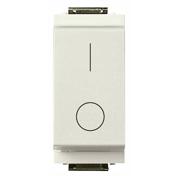 2P 10AX 1-way switch white image 1