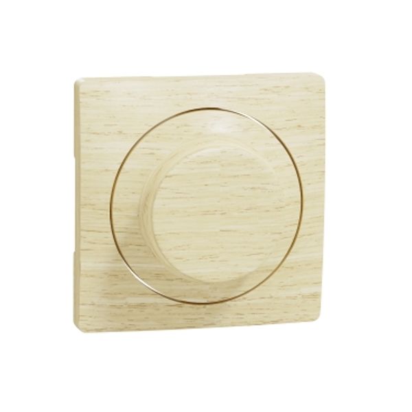 Sedna Design & Elements, Dimmer Spare Parts, CP & Knob, Wood Birch image 3