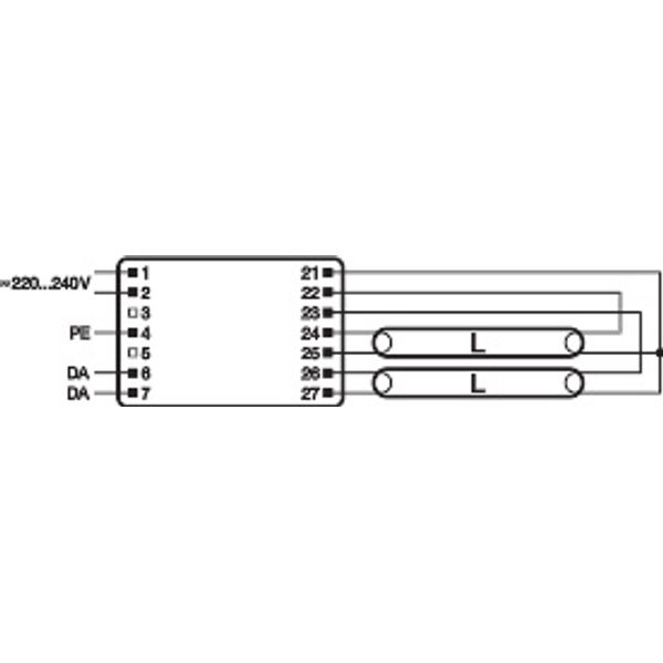 QUICKTRONIC® INTELLIGENT DALI DIM T5 2X14/24 DIM image 8